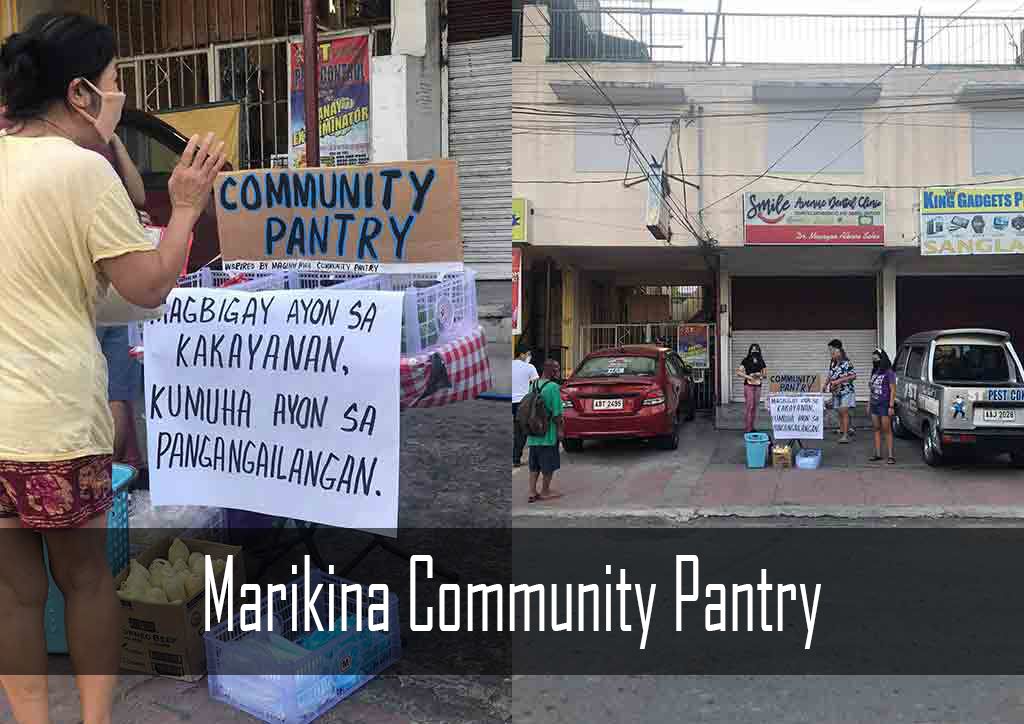 Community pantry at marikina